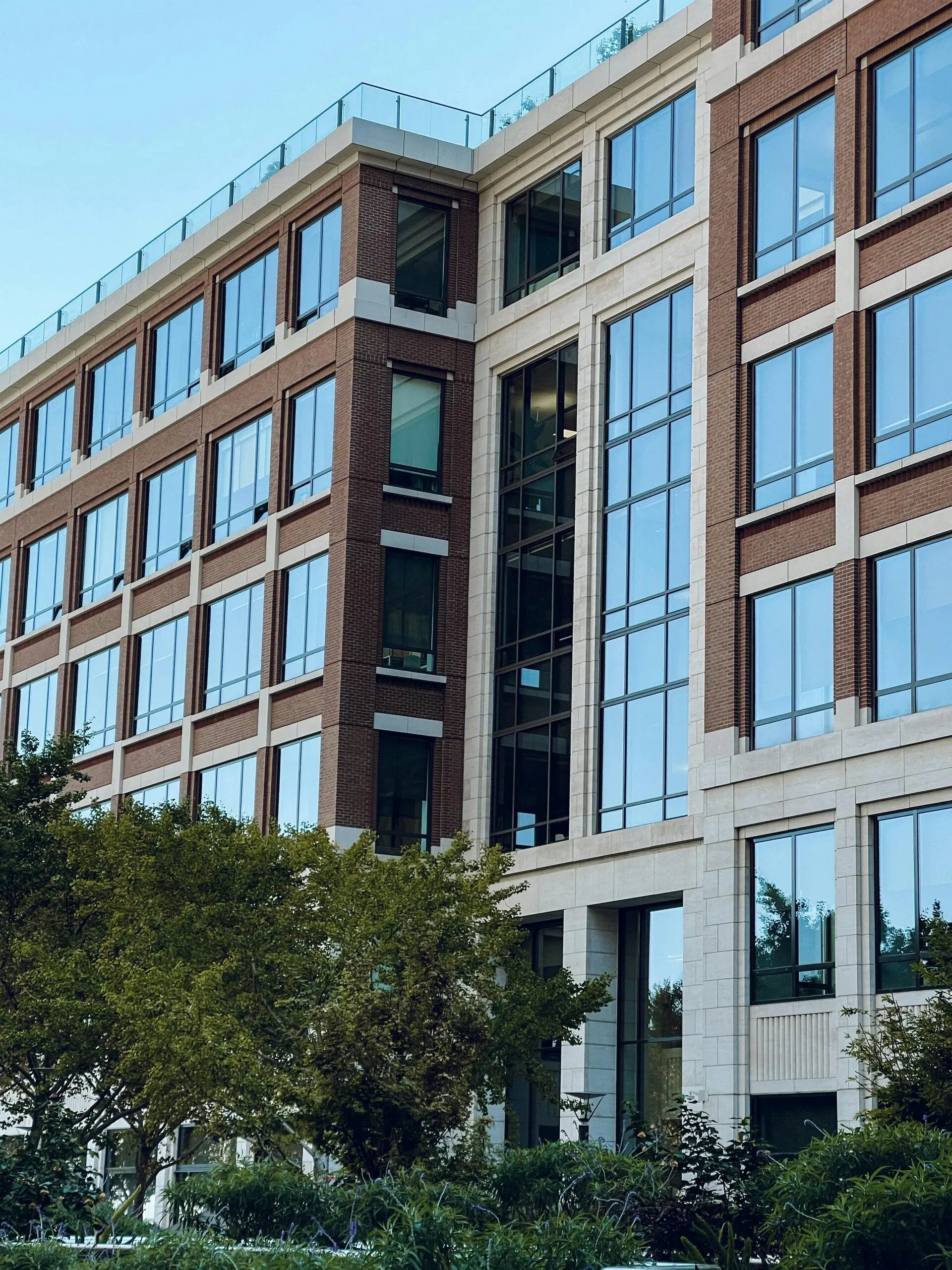 Brick commercial building maintained by a professional property team